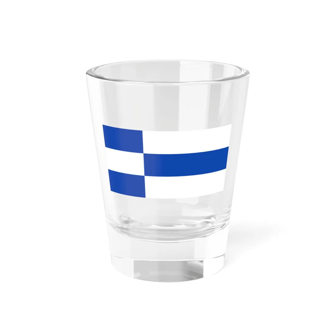 Haapsalu lipp (Estonia) Shot Glass 1.5oz 1.5oz - Go Mug Yourself