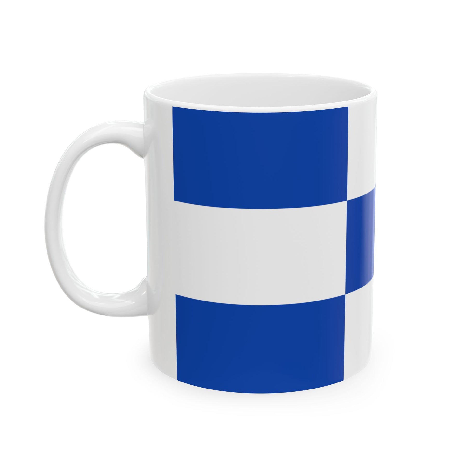 Haapsalu lipp (Estonia) White Coffee Mug-Go Mug Yourself