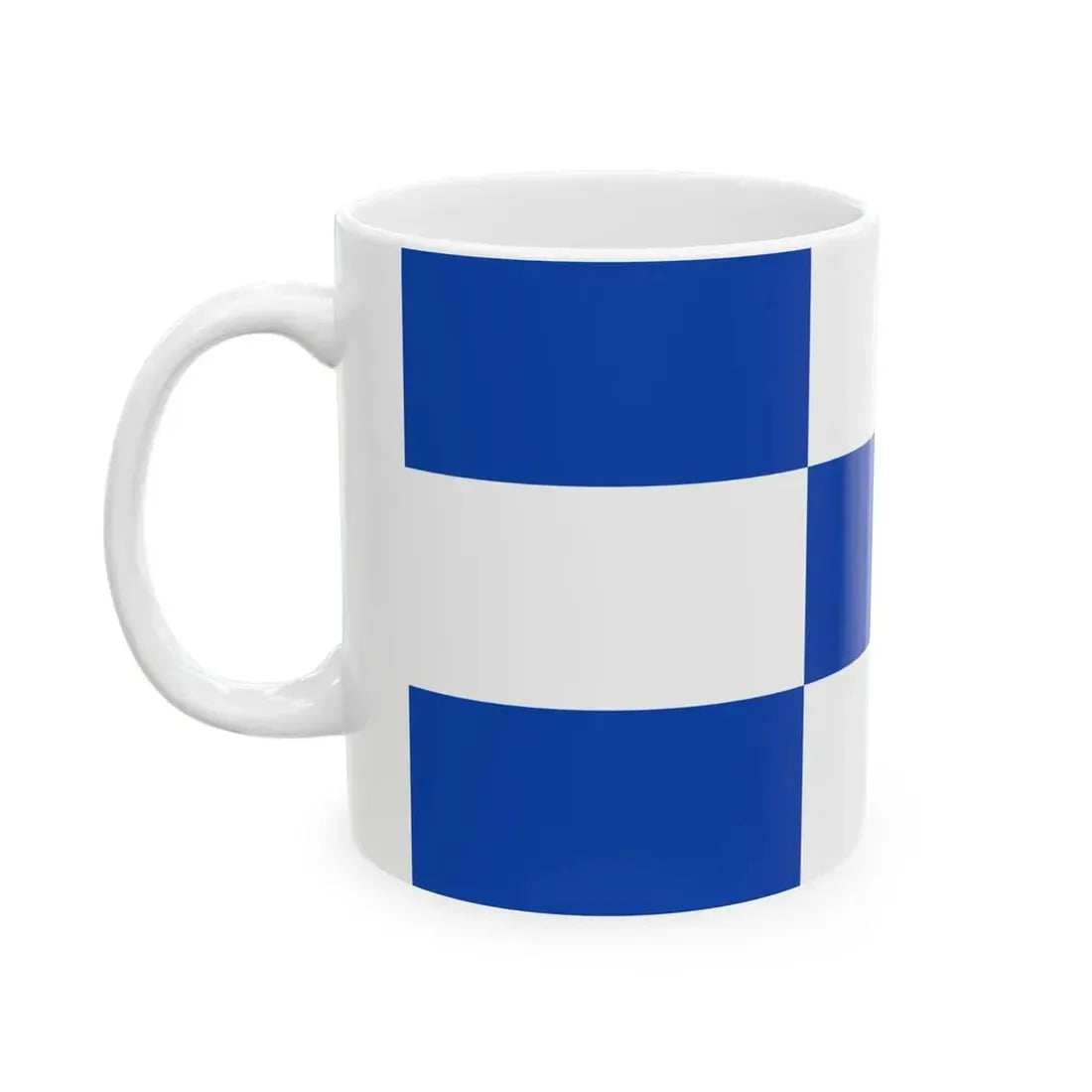 Haapsalu lipp (Estonia) White Coffee Mug - Go Mug Yourself