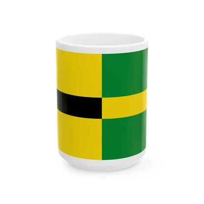 Habay Belgium (Belgium) White Coffee Mug 15oz - Go Mug Yourself