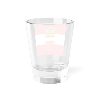 Habsburg Admirals Flag 1828 (Austria) Shot Glass 1.5oz - Go Mug Yourself