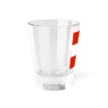 Habsburg Admirals Flag 1828 (Austria) Shot Glass 1.5oz - Go Mug Yourself