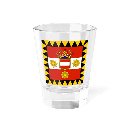 Habsburg Admirals Flag (Austria) Shot Glass 1.5oz 1.5oz - Go Mug Yourself