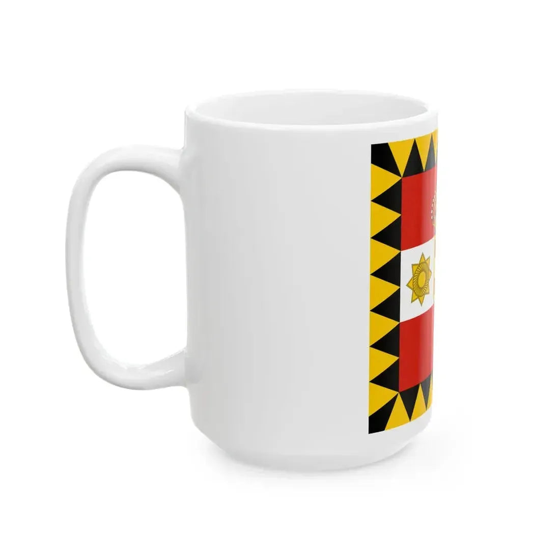 Habsburg Admirals Flag (Austria) White Coffee Mug - Go Mug Yourself