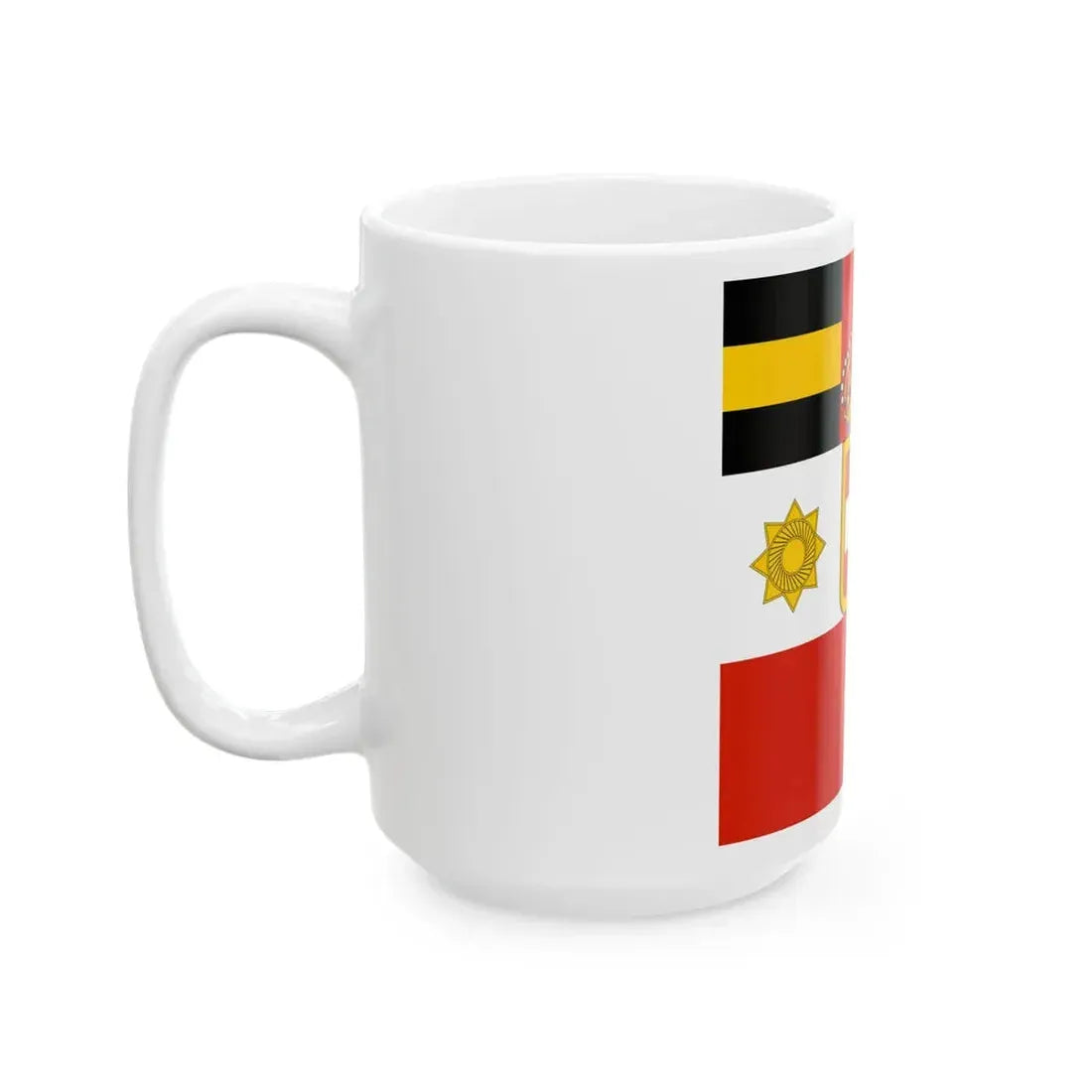 Habsburg Generals Flag (Austria) White Coffee Mug - Go Mug Yourself