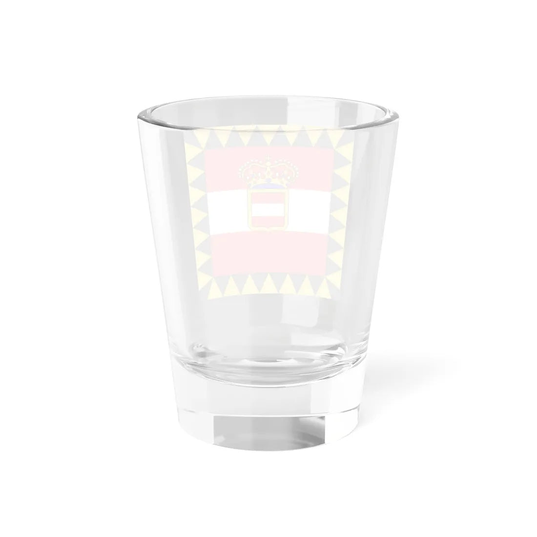 Habsburg Groß-Admirals Flag 1853 (Austria) Shot Glass 1.5oz - Go Mug Yourself