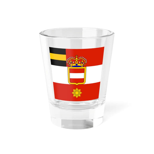 Habsburg Major Generals Flag (Austria) Shot Glass 1.5oz 1.5oz - Go Mug Yourself