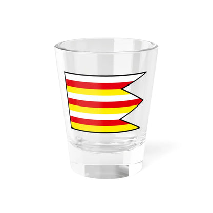 Hacava Kosice Okolie Flag (Slovakia) Shot Glass 1.5oz 1.5oz - Go Mug Yourself