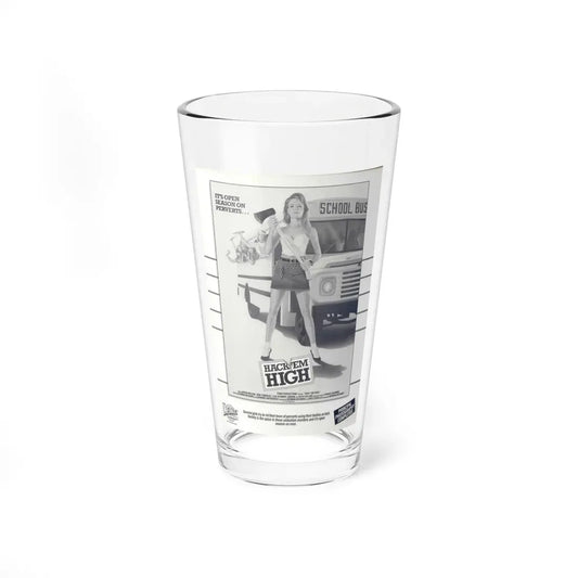 HACK'EM HIGH (CEMETERY HIGH) 1988 Movie Poster - Pint Glass 16oz 16oz - Go Mug Yourself