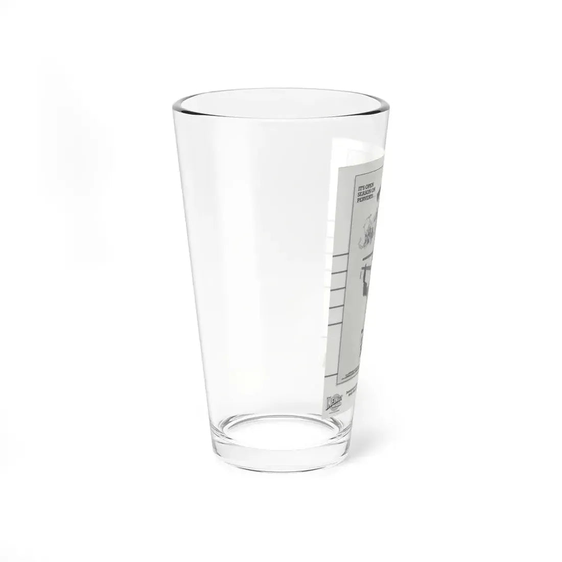 HACK'EM HIGH (CEMETERY HIGH) 1988 Movie Poster - Pint Glass 16oz - Go Mug Yourself