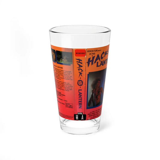 HACK O LANTERN (VHS COVER) Pint Glass 16oz 16oz - Go Mug Yourself