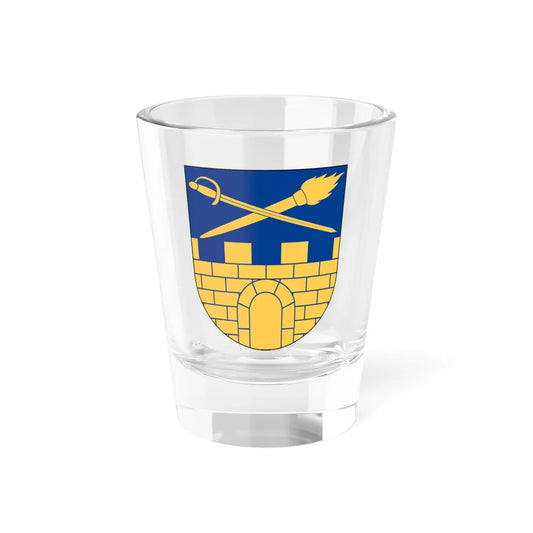 Hackås vapen (Sweden) (Coat of Arms) Shot Glass 1.5oz 1.5oz - Go Mug Yourself