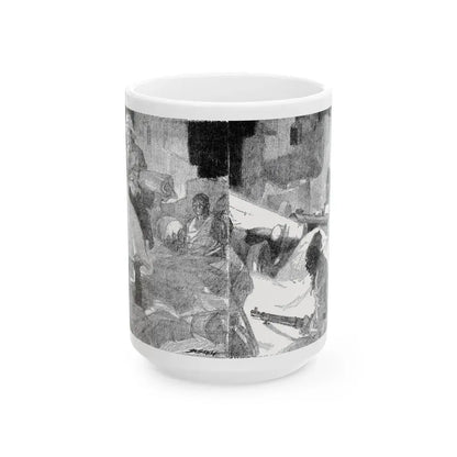 Hag Gold (1), Blue Book Magazine, May 1941 - White Coffee Mug 15oz - Go Mug Yourself