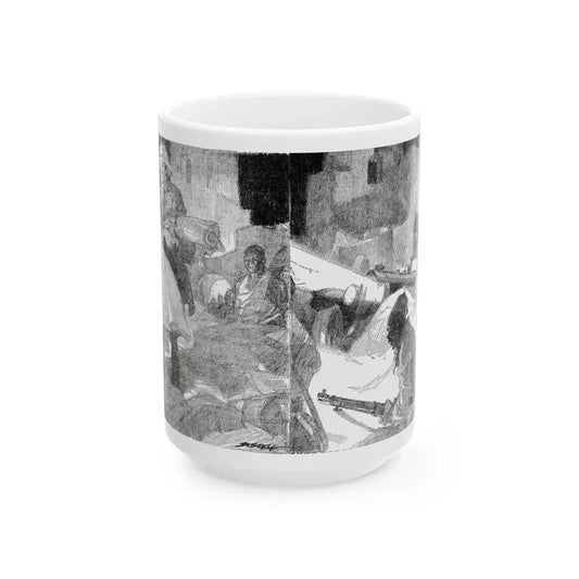 Hag Gold (1), Blue Book Magazine, May 1941 - White Coffee Mug 15oz - Go Mug Yourself