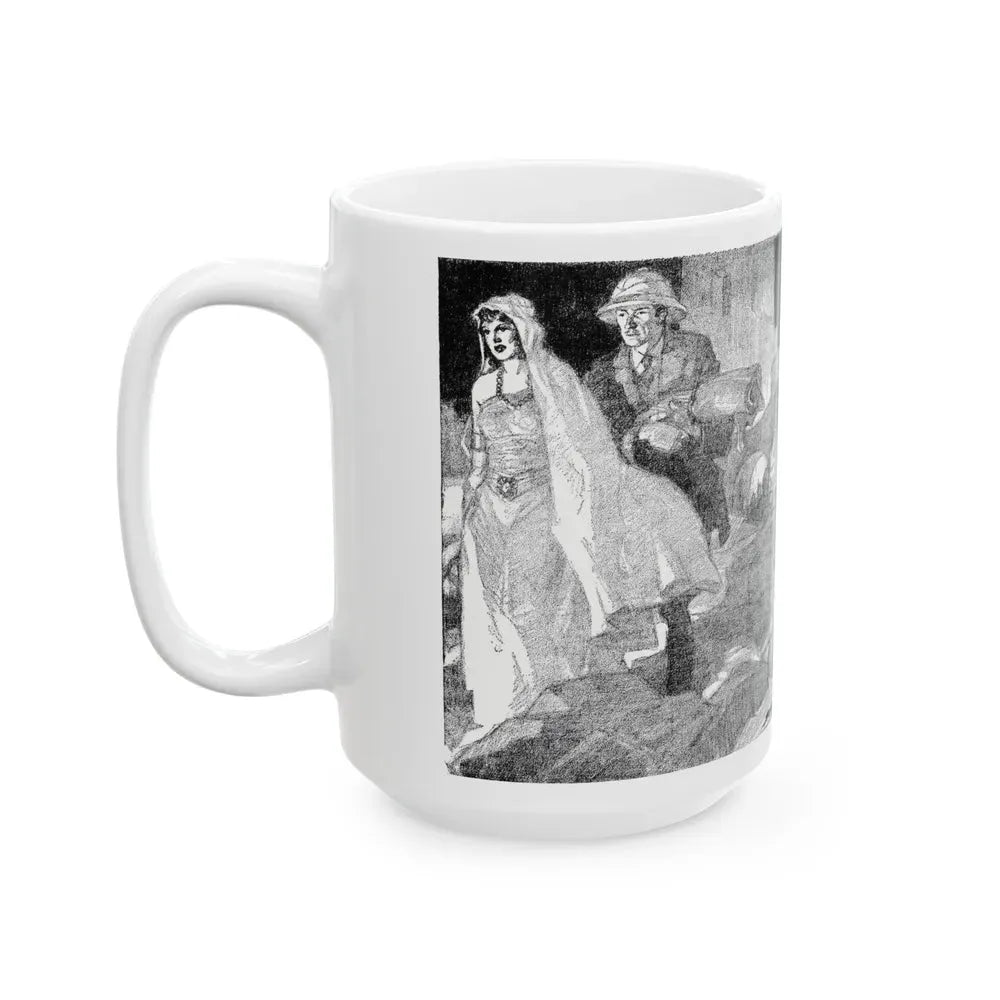 Hag Gold (1), Blue Book Magazine, May 1941 - White Coffee Mug - Go Mug Yourself