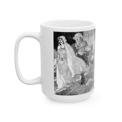 Hag Gold (1), Blue Book Magazine, May 1941 - White Coffee Mug - Go Mug Yourself