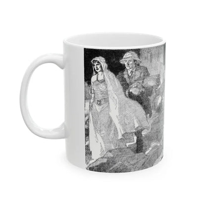 Hag Gold (1), Blue Book Magazine, May 1941 - White Coffee Mug - Go Mug Yourself