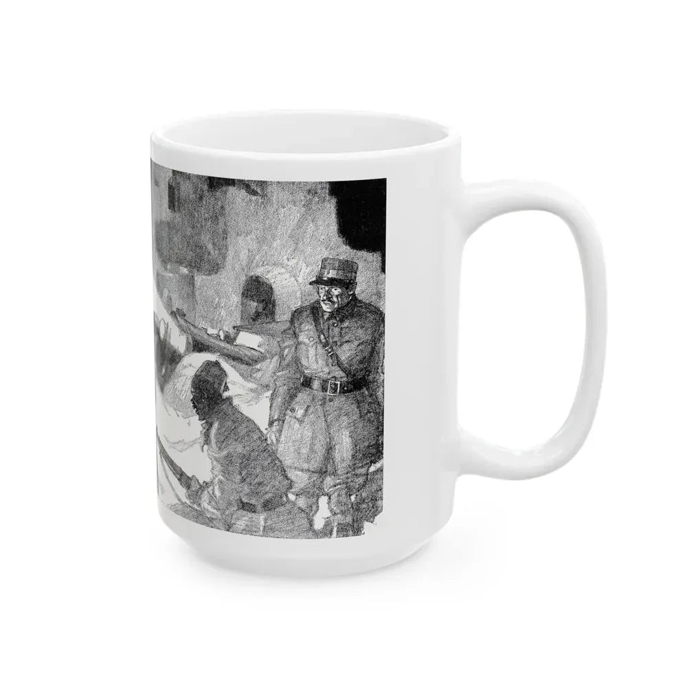 Hag Gold (1), Blue Book Magazine, May 1941 - White Coffee Mug - Go Mug Yourself