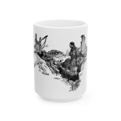 Hag Gold (2), Blue Book Magazine, May 1941 - White Coffee Mug 15oz - Go Mug Yourself