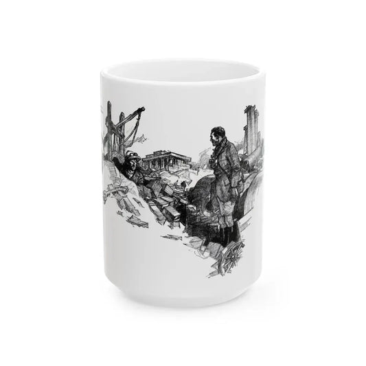Hag Gold (2), Blue Book Magazine, May 1941 - White Coffee Mug 15oz - Go Mug Yourself