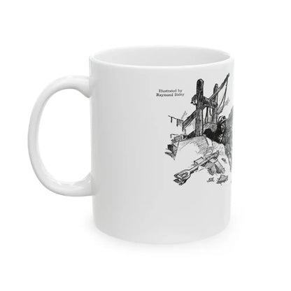 Hag Gold (2), Blue Book Magazine, May 1941 - White Coffee Mug - Go Mug Yourself