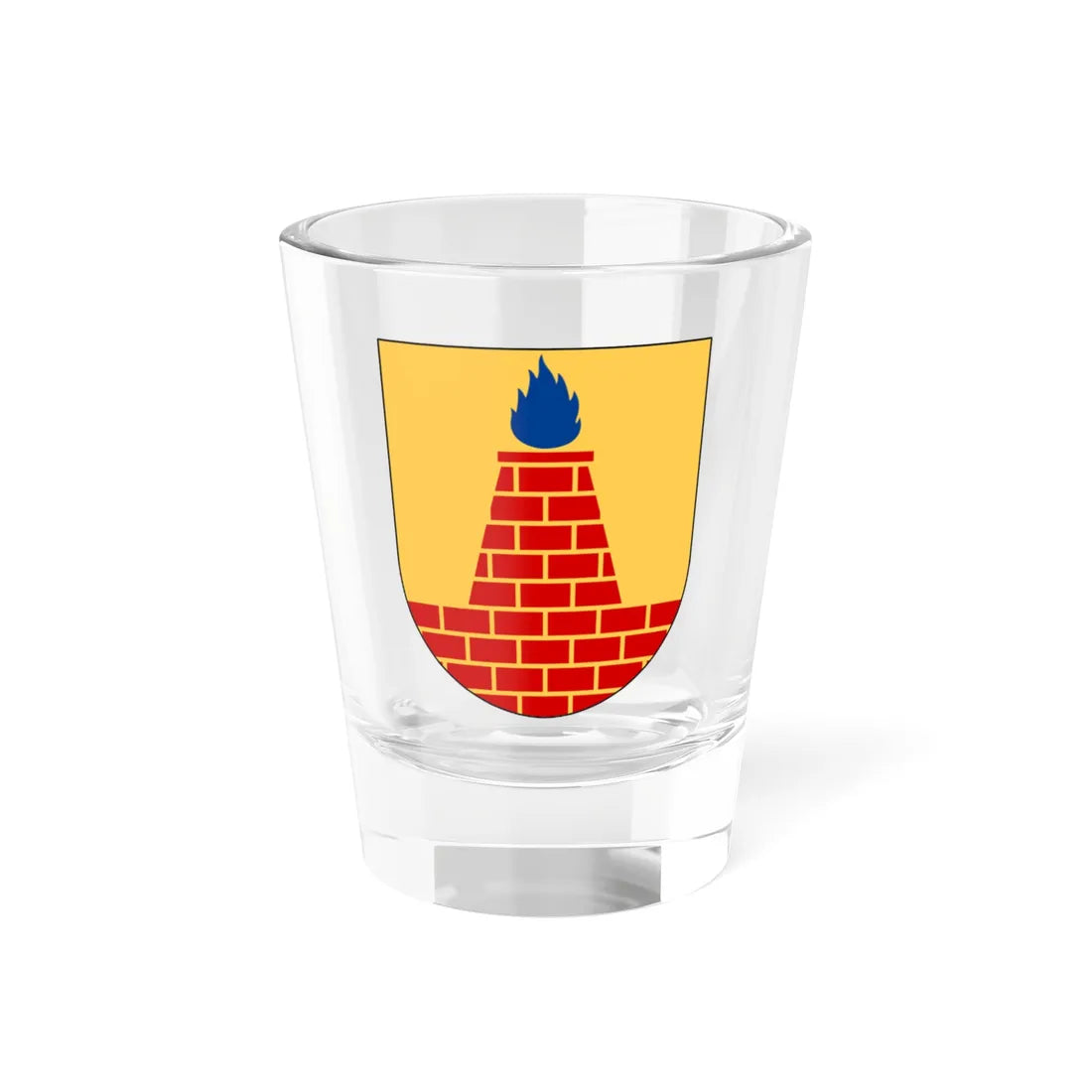 Hagfors vapen (Sweden) (Coat of Arms) Shot Glass 1.5oz 1.5oz - Go Mug Yourself