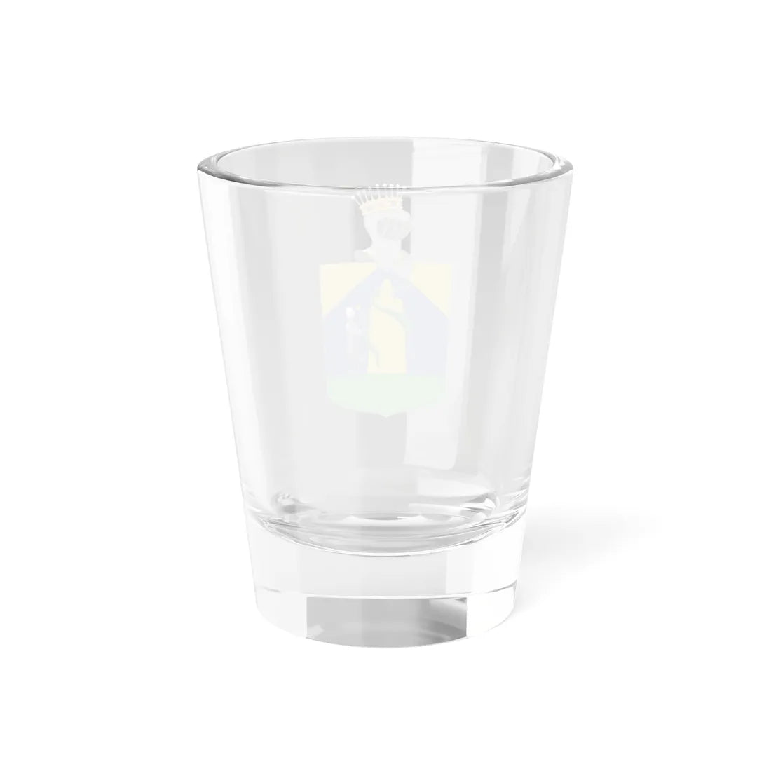 Hagi-Moscu family coat of arms (Algeria) (Coat of Arms) Shot Glass 1.5oz - Go Mug Yourself