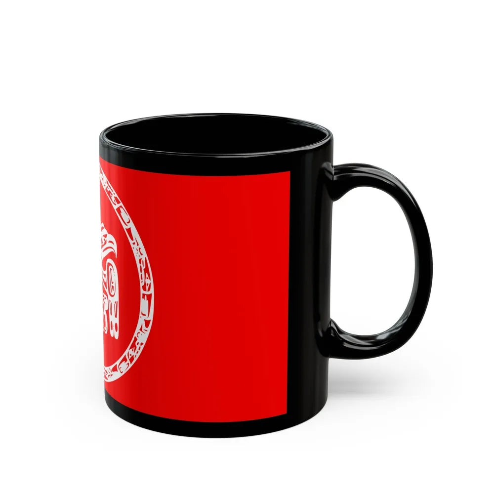 Haida Flag - Black Coffee Mug-Go Mug Yourself