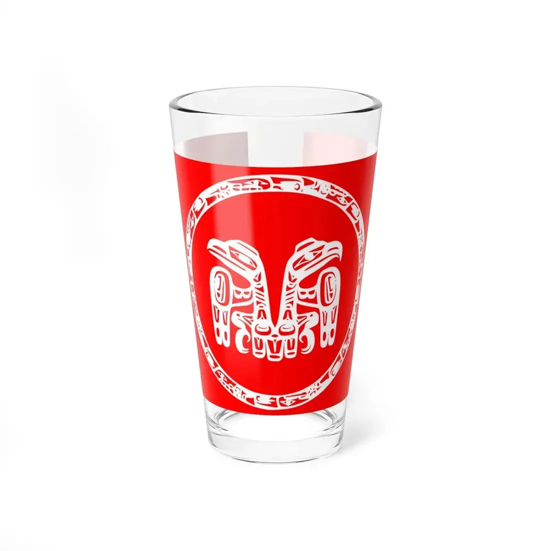 Haida Flag - Pint Glass 16oz 16oz - Go Mug Yourself