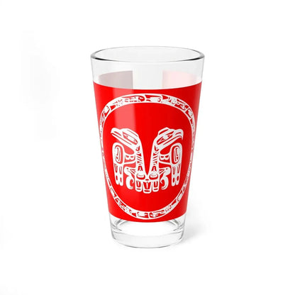 Haida Flag - Pint Glass 16oz 16oz - Go Mug Yourself