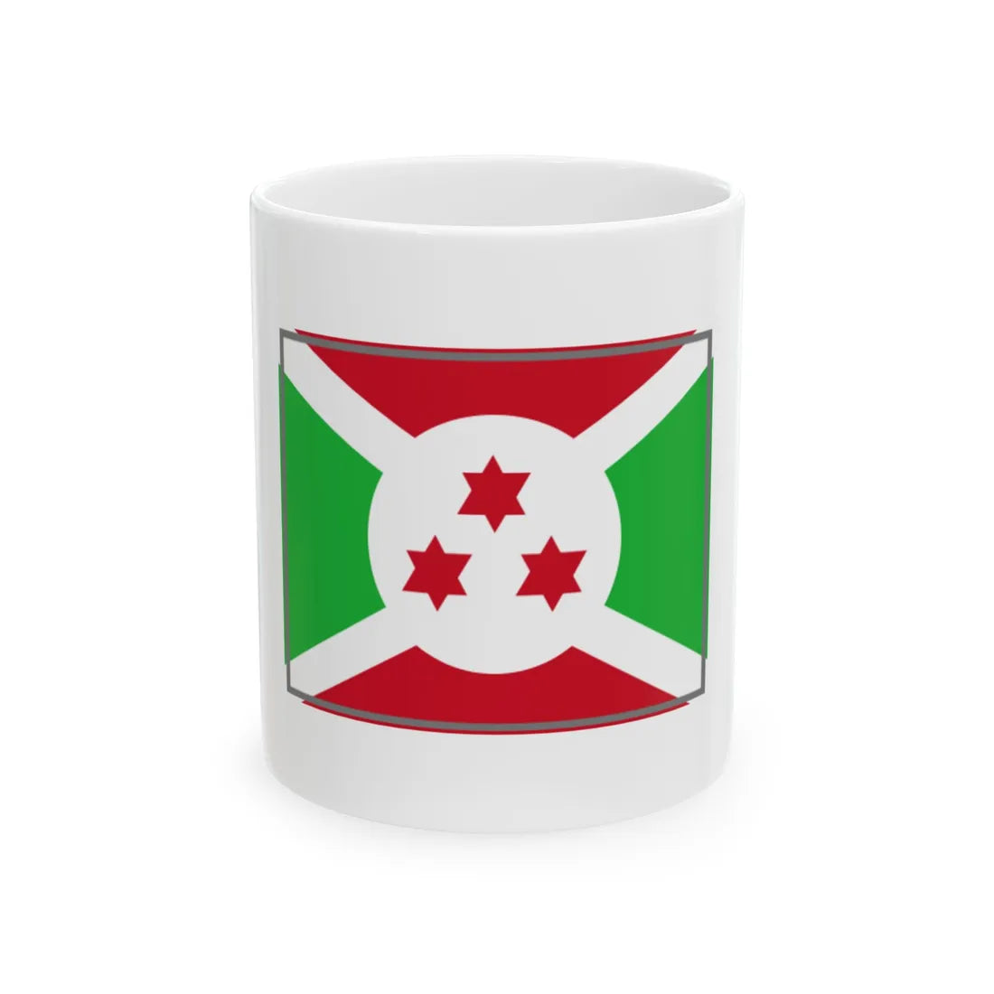 Haiku OS  BI Burundi (Burundi) White Coffee Mug 11oz - Go Mug Yourself