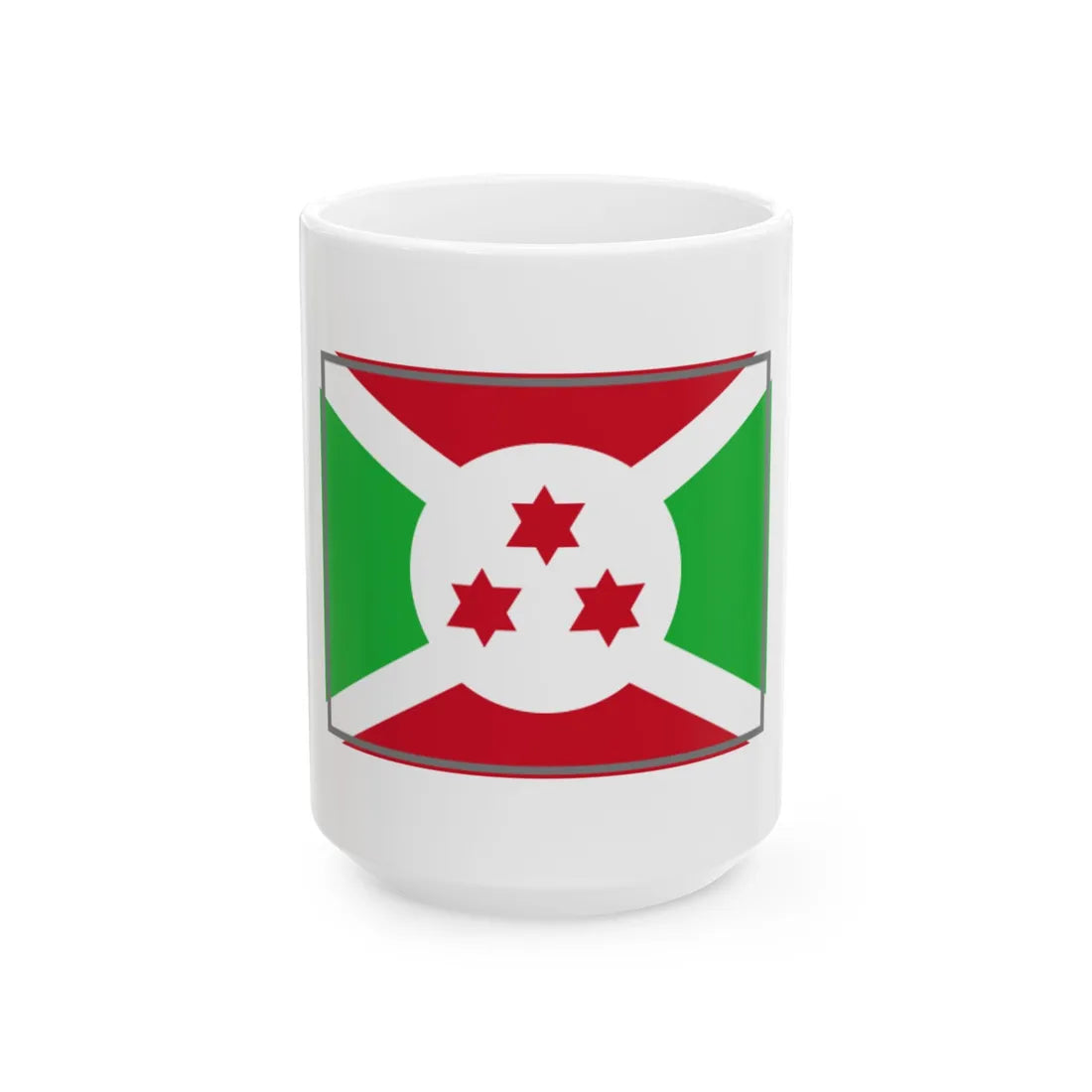 Haiku OS  BI Burundi (Burundi) White Coffee Mug 15oz - Go Mug Yourself