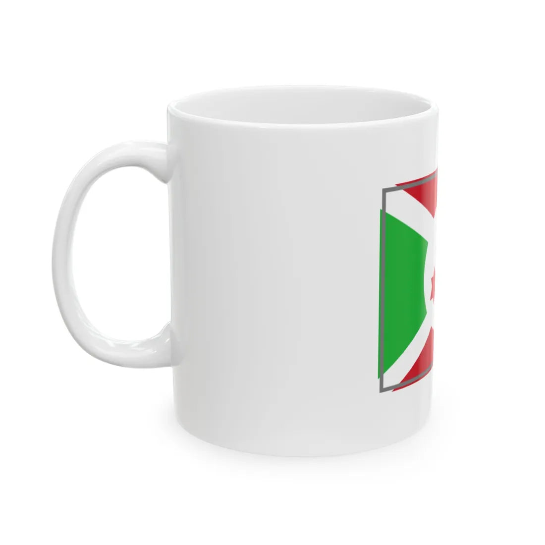 Haiku OS  BI Burundi (Burundi) White Coffee Mug - Go Mug Yourself