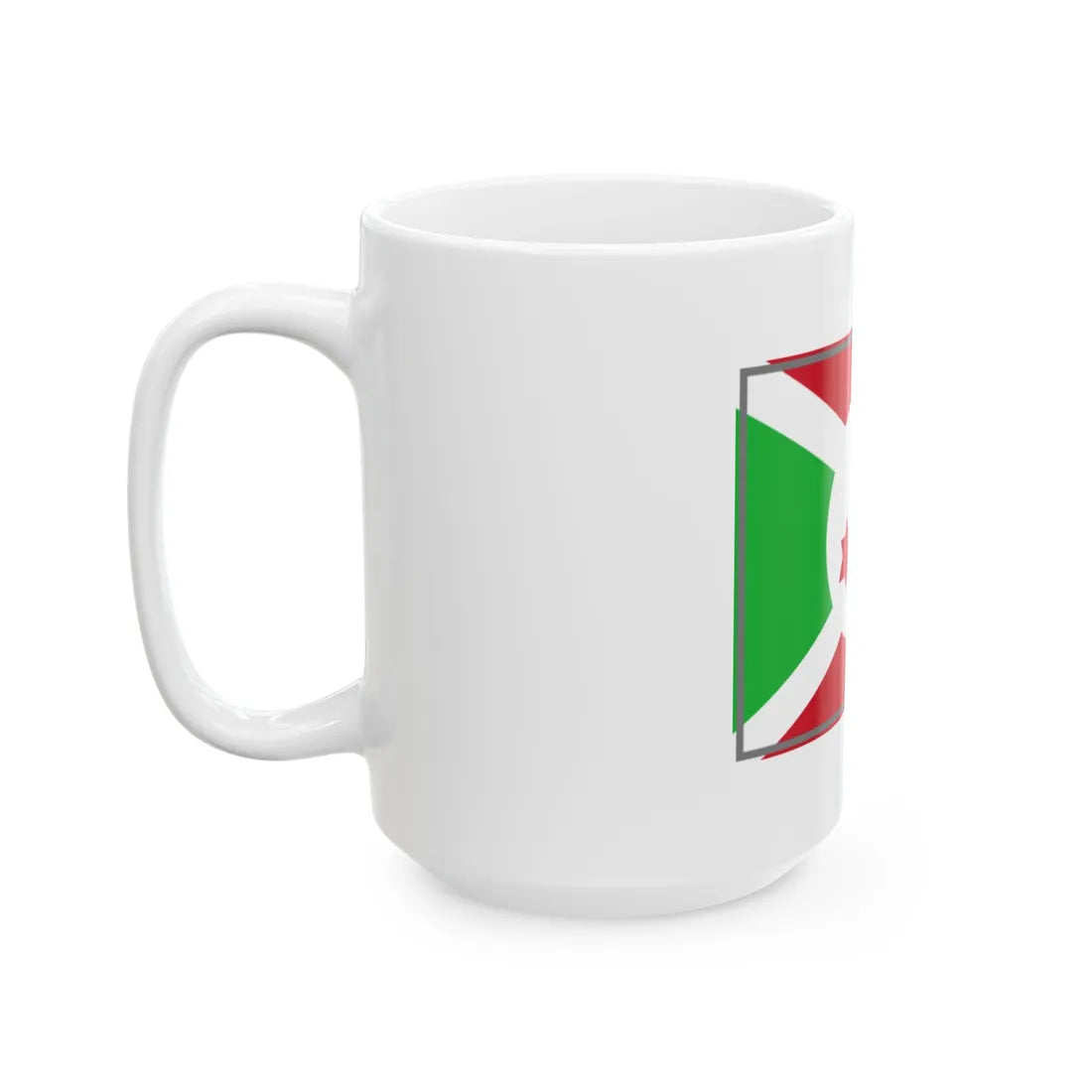 Haiku OS  BI Burundi (Burundi) White Coffee Mug - Go Mug Yourself
