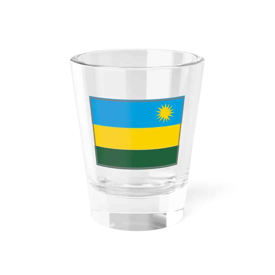 Haiku OS  RW Rwanda (Rwanda) Shot Glass 1.5oz 1.5oz - Go Mug Yourself