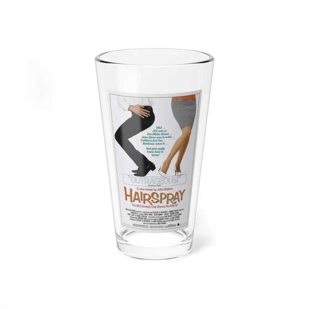 HAIRSPRAY 1988 Movie Poster - Pint Glass 16oz-16oz-Go Mug Yourself