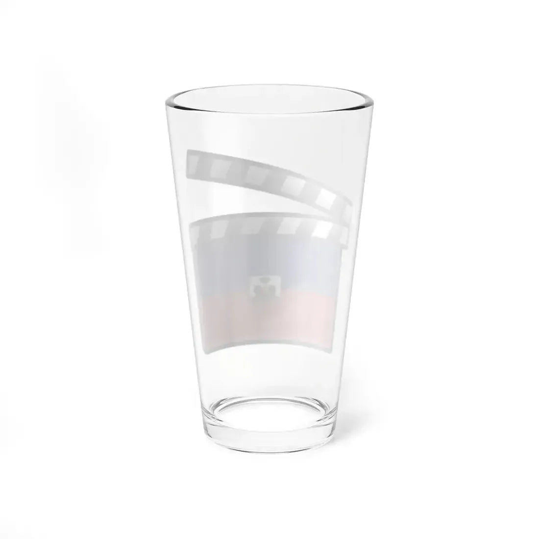 Haiti film clapperboard (Haiti) Pint Glass 16oz - Go Mug Yourself