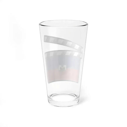 Haiti film clapperboard (Haiti) Pint Glass 16oz - Go Mug Yourself