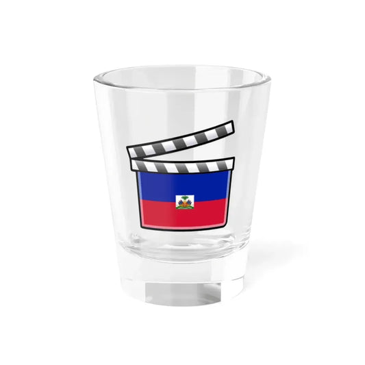 Haiti film clapperboard (Haiti) Shot Glass 1.5oz 1.5oz - Go Mug Yourself