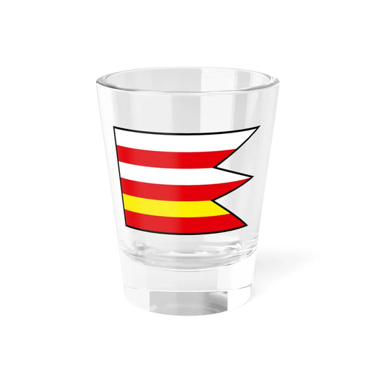 Haj Kosice Okolie Flag (Slovakia) Shot Glass 1.5oz 1.5oz - Go Mug Yourself