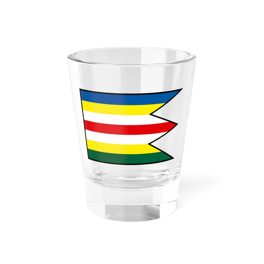 Haj Turcianske Teplice Flag (Slovakia) Shot Glass 1.5oz 1.5oz - Go Mug Yourself