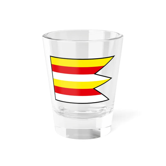 Hajnacka Rimavska Sobota Flag (Slovakia) Shot Glass 1.5oz 1.5oz - Go Mug Yourself