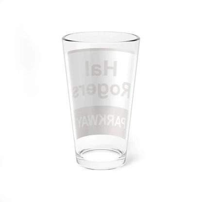 Hal Rogers Parkway maroon (Kentucky) (Road Sign) Pint Glss 16oz - Go Mug Yourself