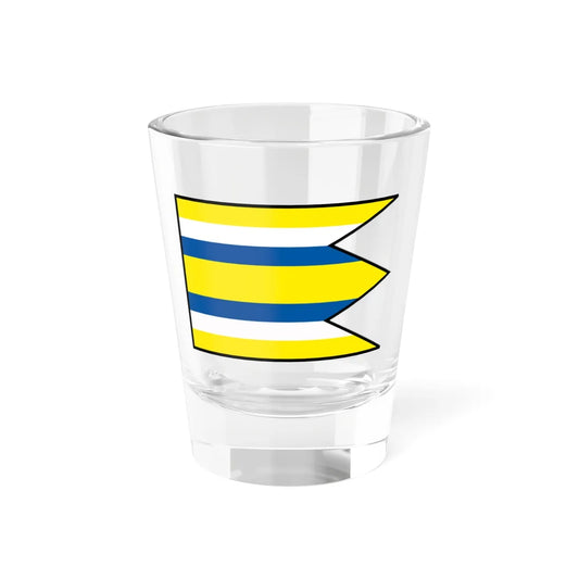 Halacovce Banovce Nad Bebravou Flag (Slovakia) Shot Glass 1.5oz 1.5oz - Go Mug Yourself