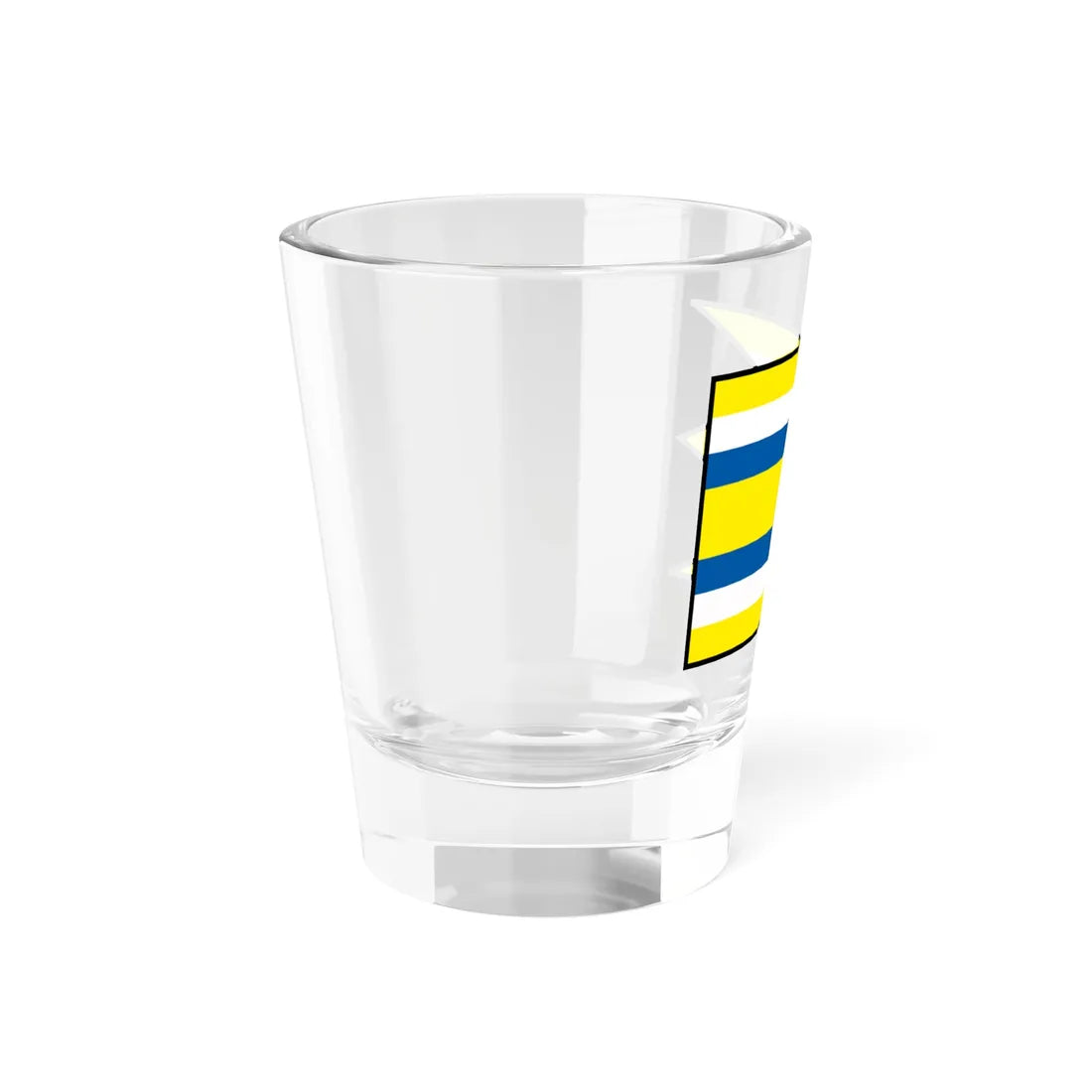 Halacovce Banovce Nad Bebravou Flag (Slovakia) Shot Glass 1.5oz - Go Mug Yourself