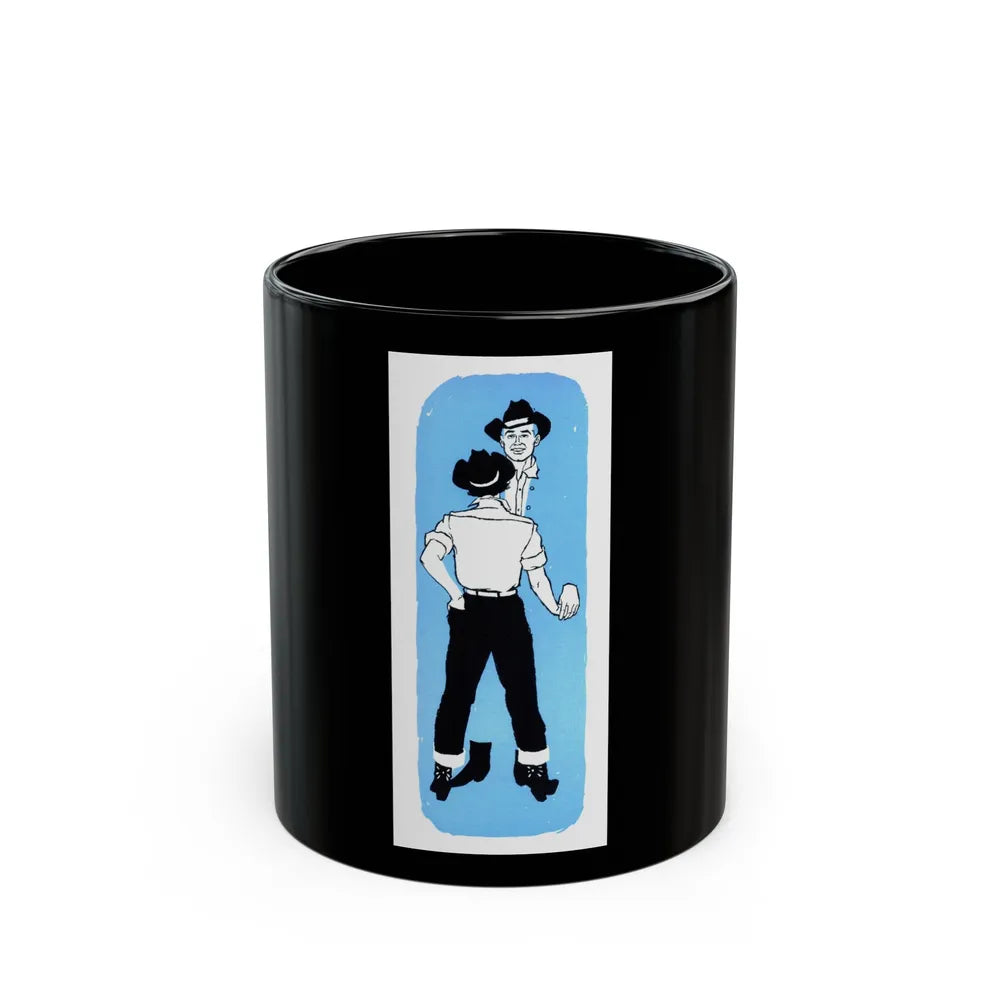 Half a Marriage (3), Redbook, November 1954 - Black Coffee Mug-11oz-Go Mug Yourself