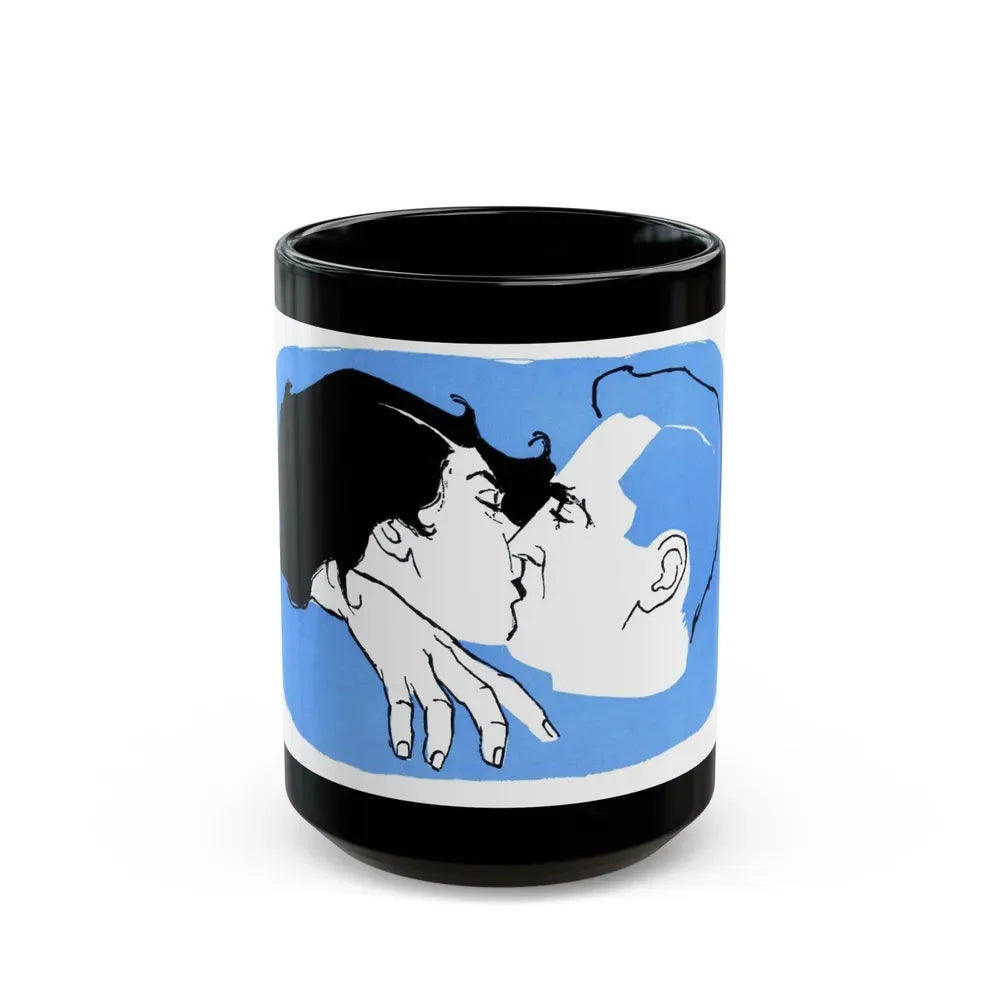 Half a Marriage (5), Redbook, November 1954 - Black Coffee Mug 15oz - Go Mug Yourself