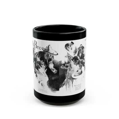 Half-Breed (1), Cosmopolitan, December 1929 - Black Coffee Mug 15oz - Go Mug Yourself