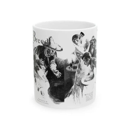 Half-Breed (1), Cosmopolitan, December 1929 - White Coffee Mug 11oz - Go Mug Yourself