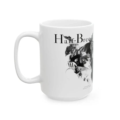 Half-Breed (1), Cosmopolitan, December 1929 - White Coffee Mug - Go Mug Yourself
